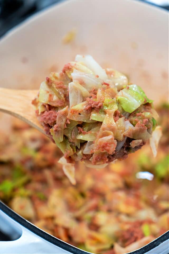 Canned Corned Beef Recipe (with Cabbage)