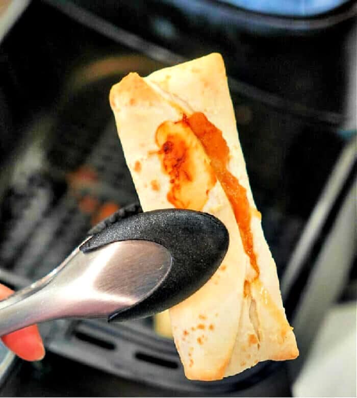 how to cook frozen burrito in air fryer