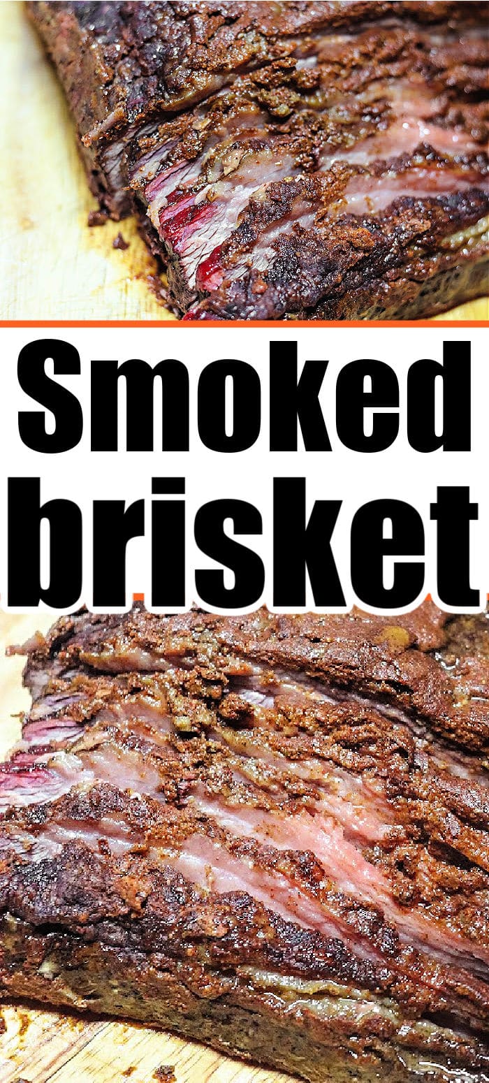 Dry Rub Brisket Flat Smoked Smoked Whole Brisket on Traeger