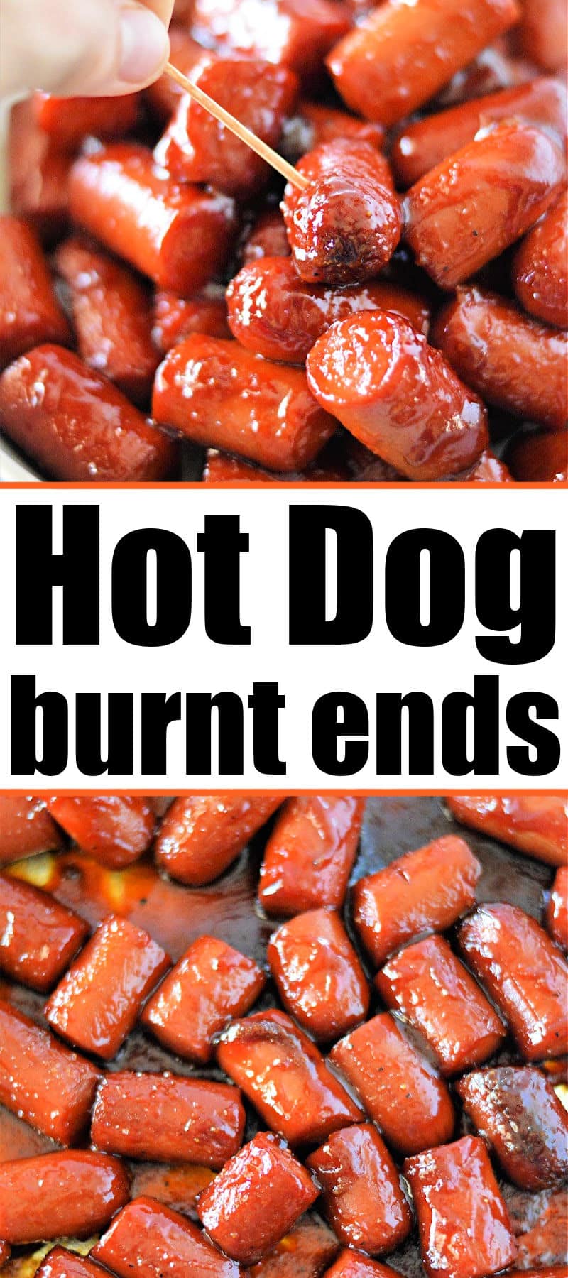 Hot Dog Burnt Ends in the Oven Frozen Hot Dog Burnt Ends