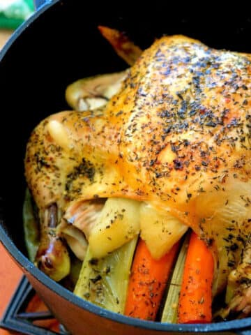 whole chicken dutch oven