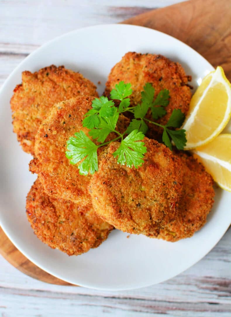 Homemade Air Fryer Crab Cakes Ninja Foodi Crab Cakes