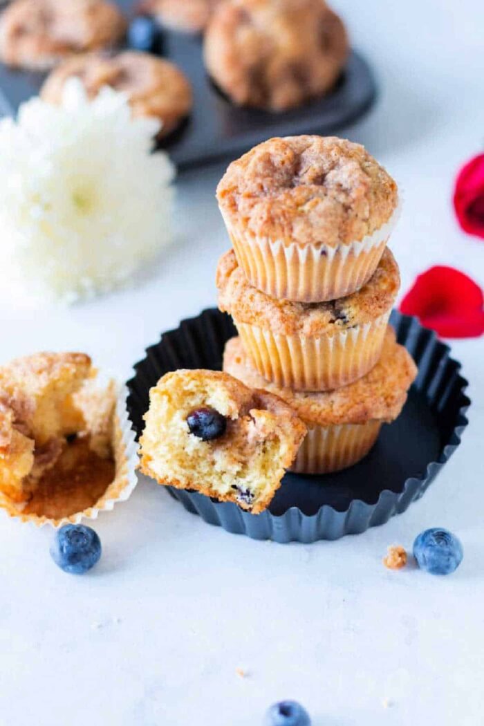 Frozen Blueberry Muffins