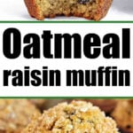 Oatmeal-Raisin-Muffins