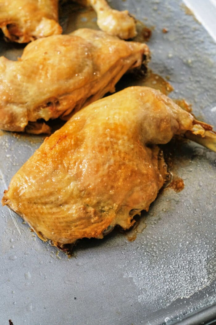 Pressure Cooker Chicken Leg Quarters