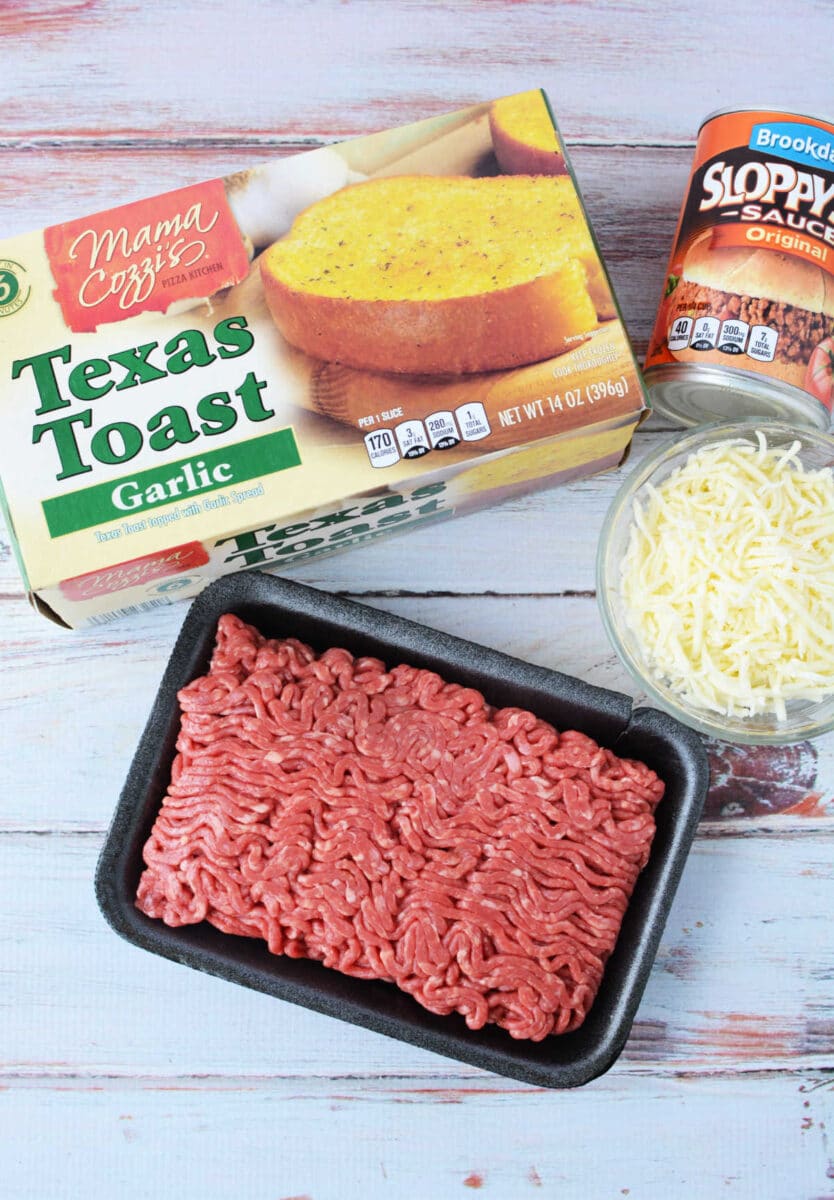 Texas Toast Sloppy Joes (Open Face)