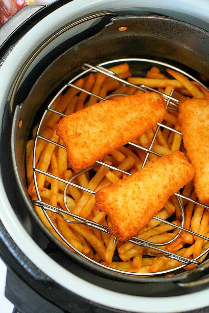 Air Fryer Fish and Chips Frozen Ninja Foodi Fish and Chips