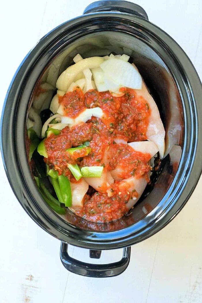 crockpot salsa chicken frozen