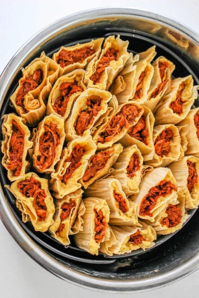 Step by Step Red Tamales Recipe How to Make Tamales Easy