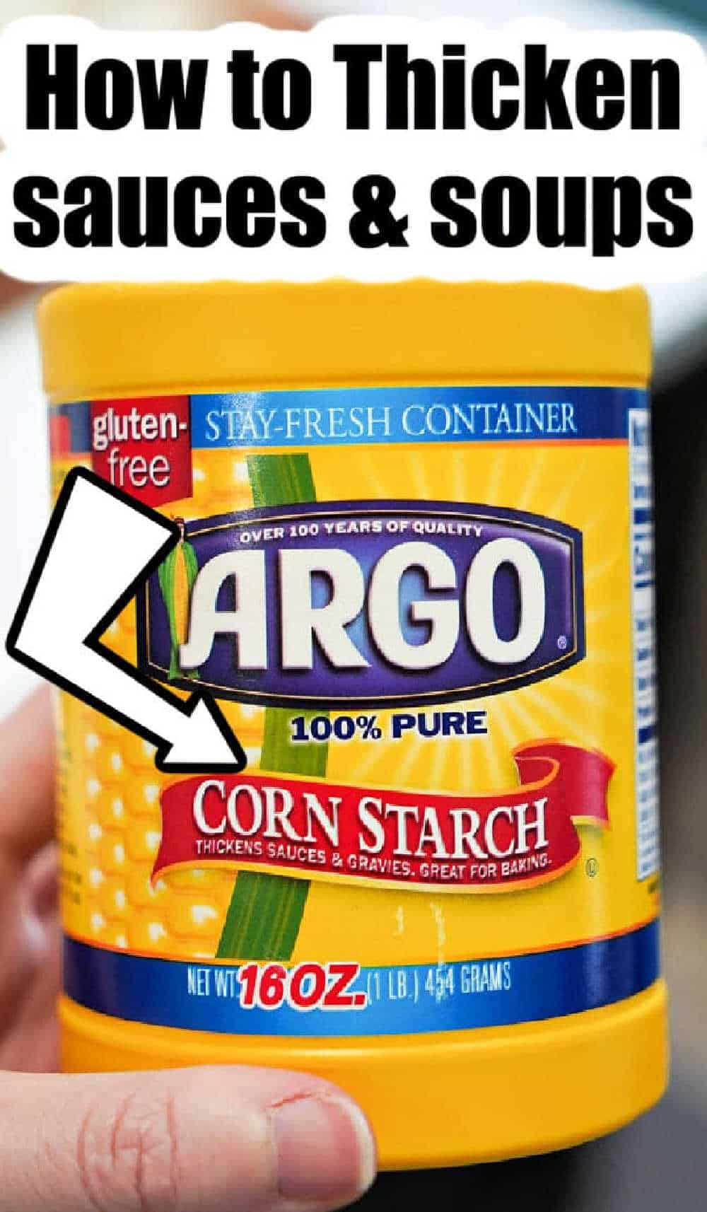 How to Use Cornstarch to Thicken Soups, Gravy and Recipes