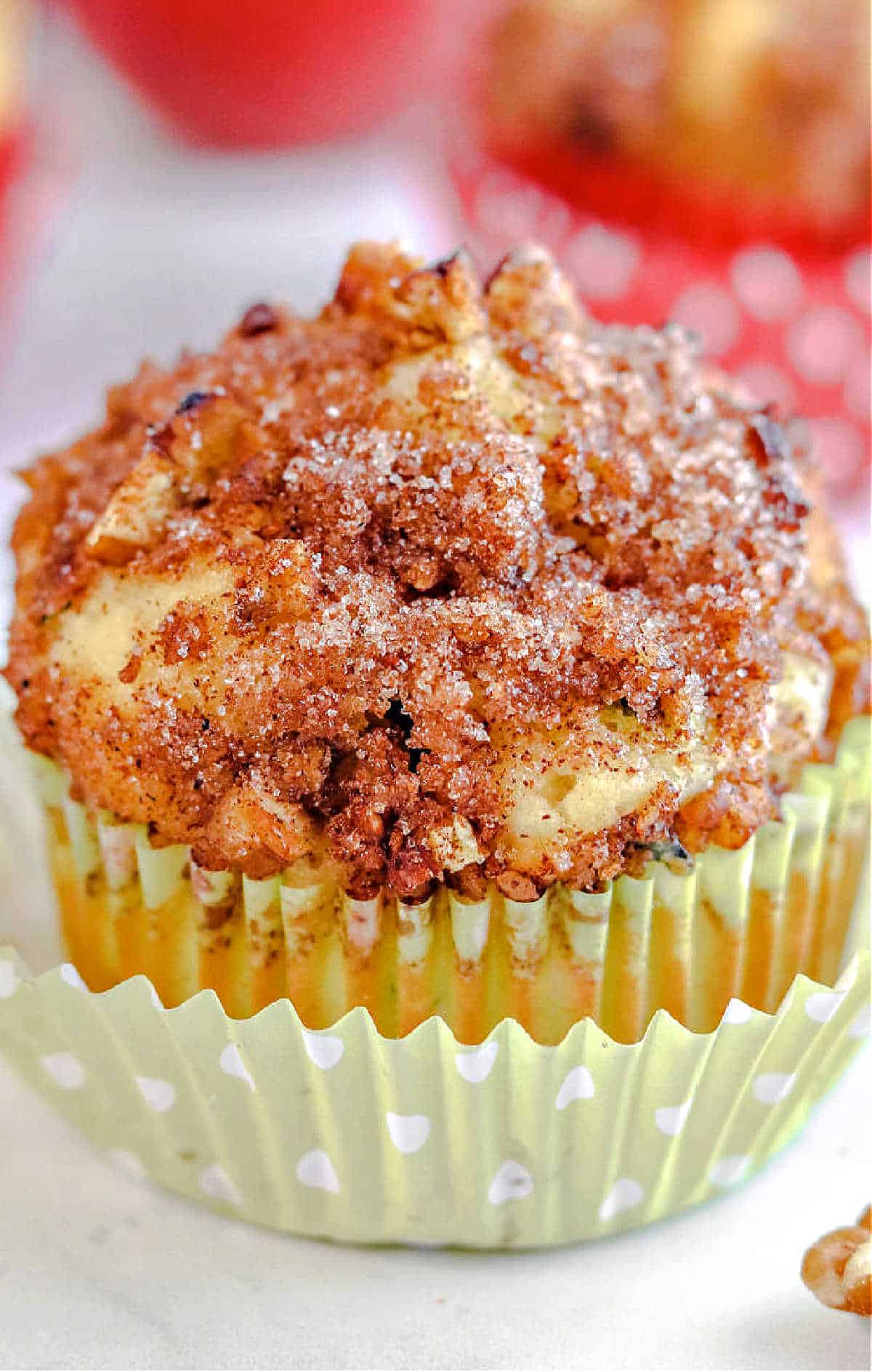 Homemade Apple Zucchini Muffins Cinnamon Zucchini Muffins