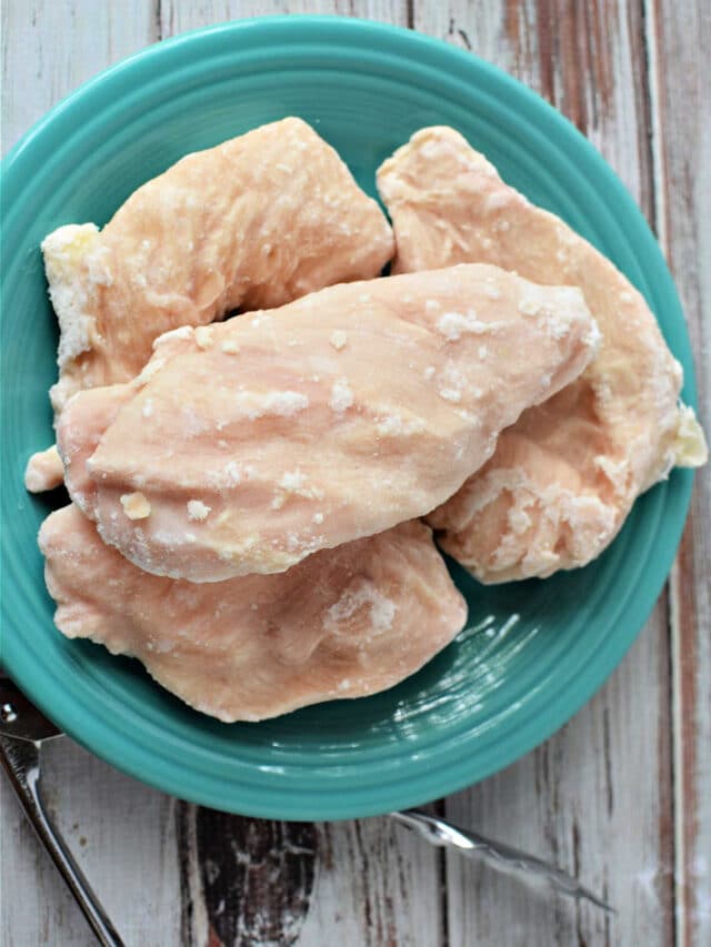 Crockpot Chicken Frozen Breasts Slow Cooked Frozen Chicken Breast 6042