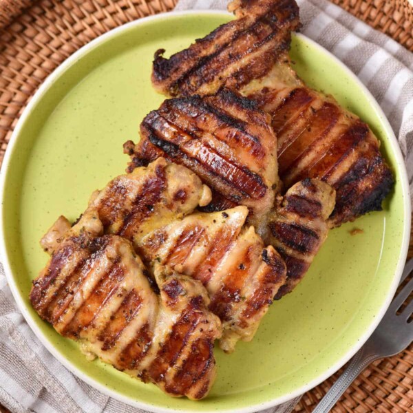 Grilled Chicken Thighs Bone In