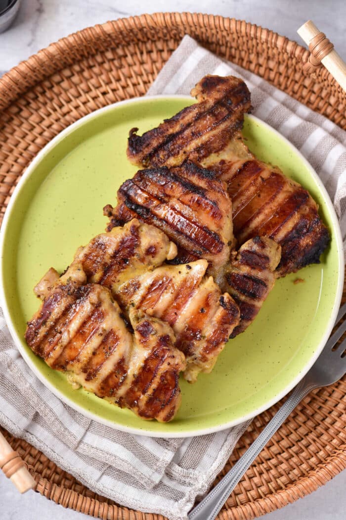 Grilled Chicken Thighs Bone In