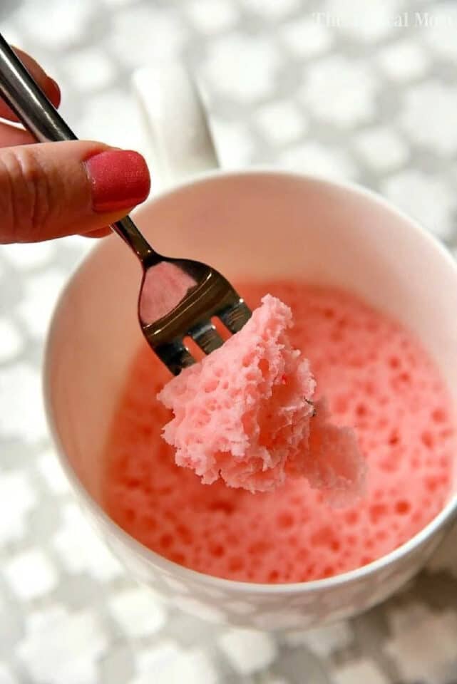 How to Make a Mug Cake with Cake Mix 1 Minute Recipe