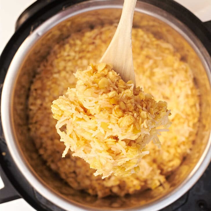 Lentils and Rice Recipe Ninja Foodi & Instant Pot