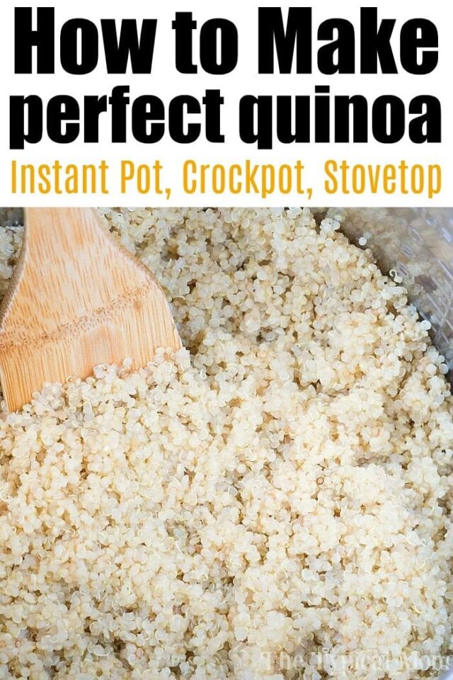 How Long to Cook Quinoa in Rice Cooker, Crockpot, Instant Pot