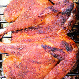 Spatchcock Chicken on the Grill