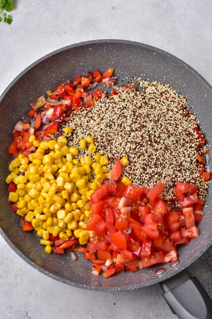 How to Cook Tri Color Quinoa - Mexican Quinoa Recipe