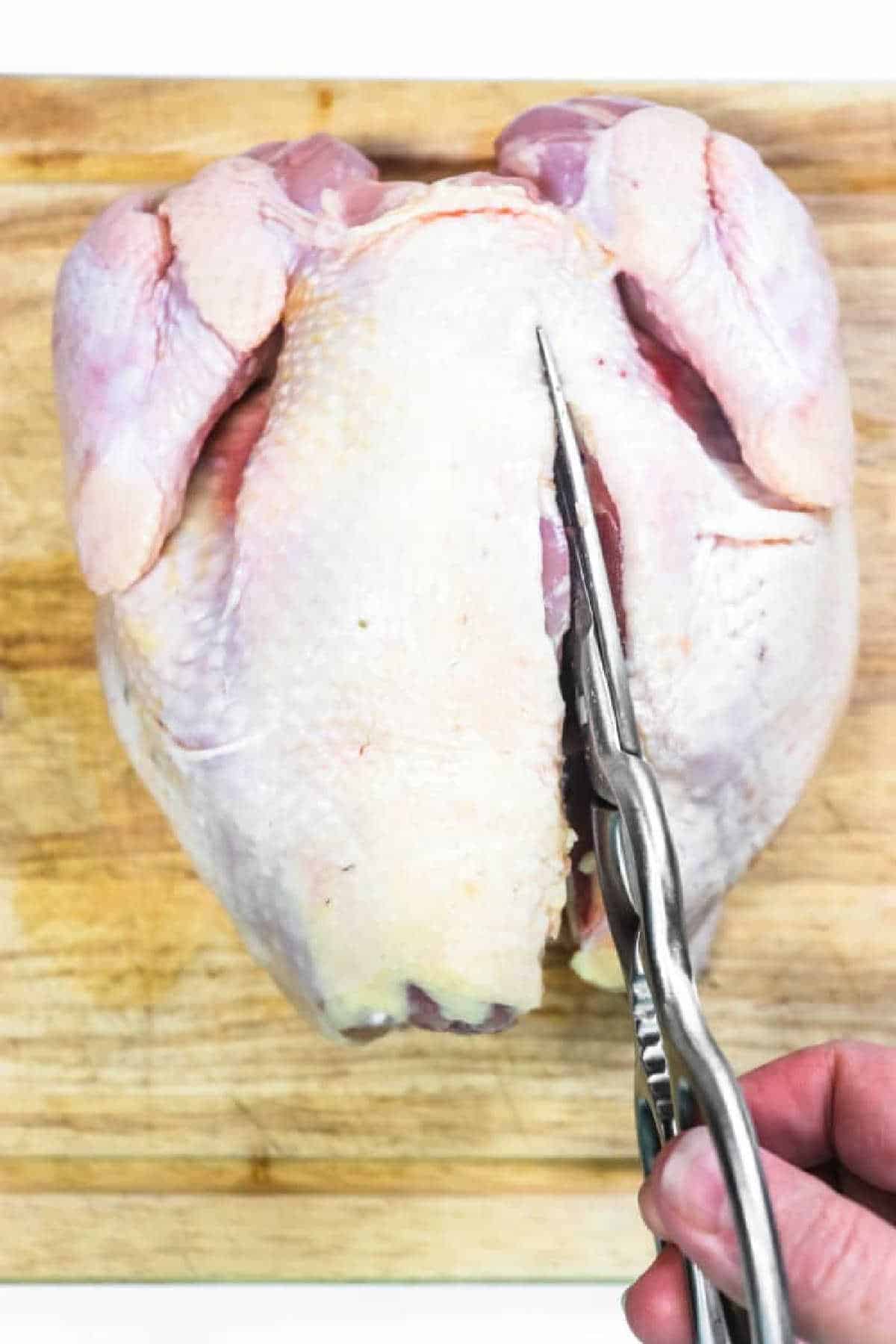 Spatchcock chicken in ninja foodi hot sale