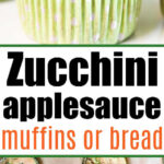 Zucchini-Applesauce-Muffins