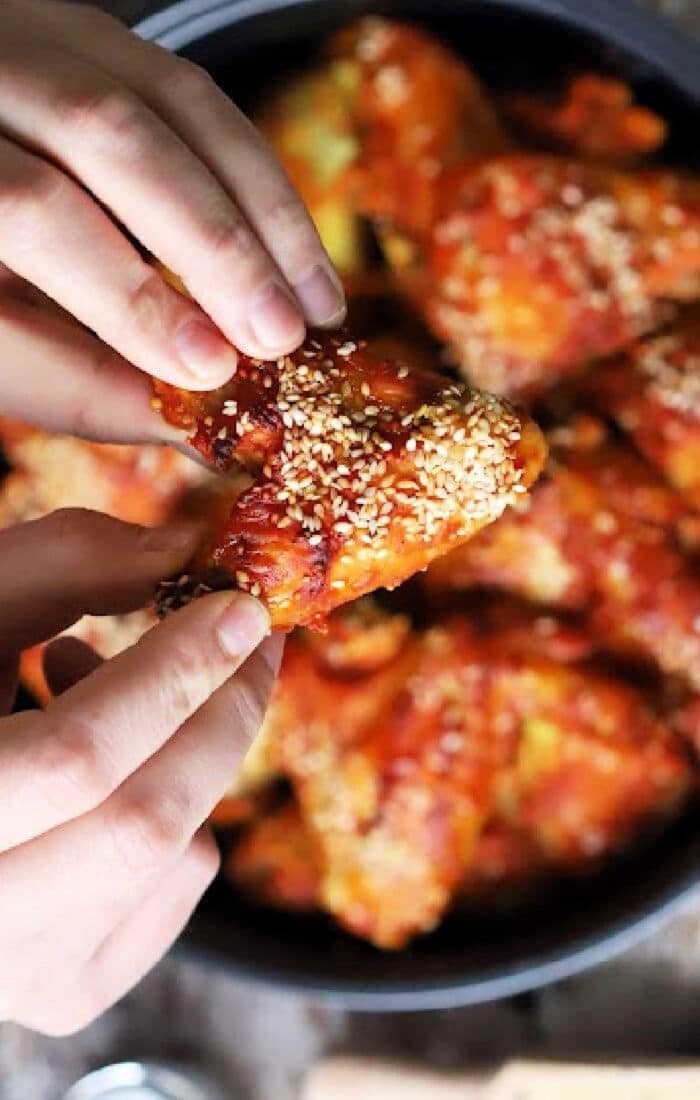 air-fryer-Salt-and-Pepper-Chicken-Wings