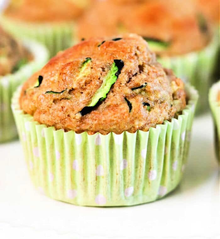 applesauce zucchini muffins