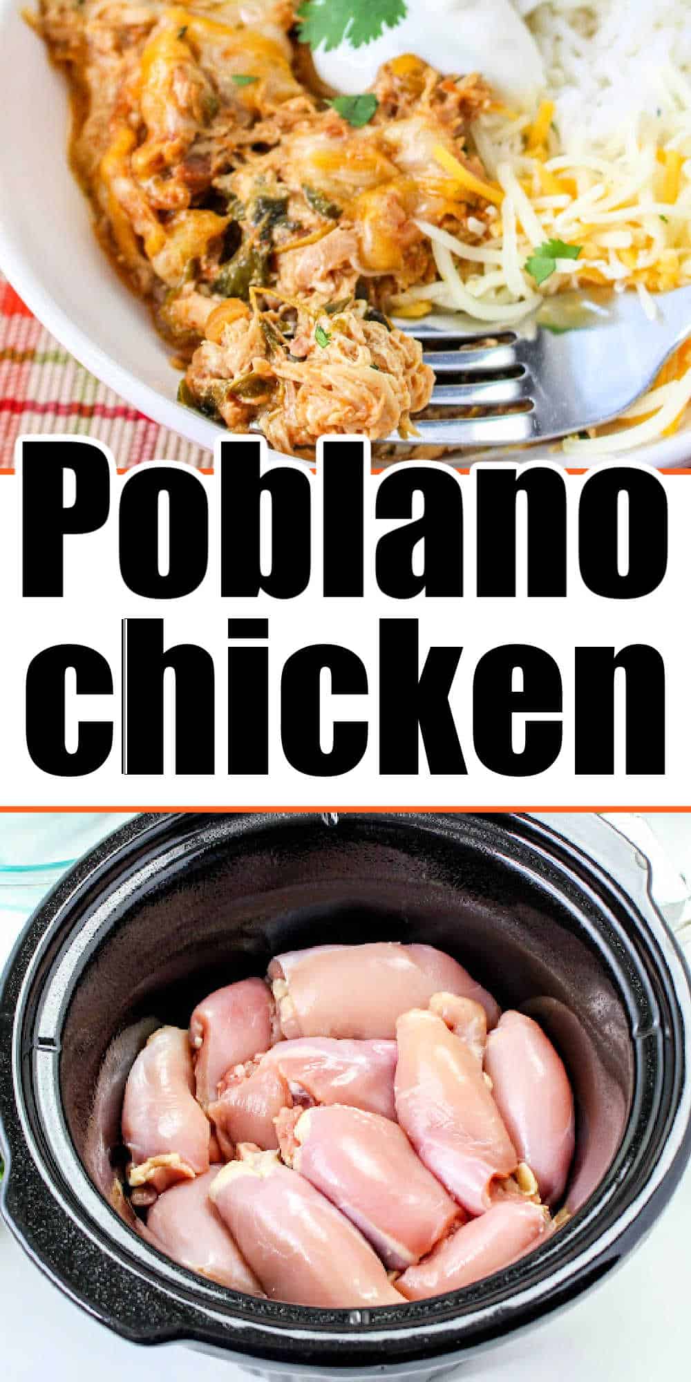 Slow Cooker Chicken Poblano Creamy Poblano Chicken Recipe