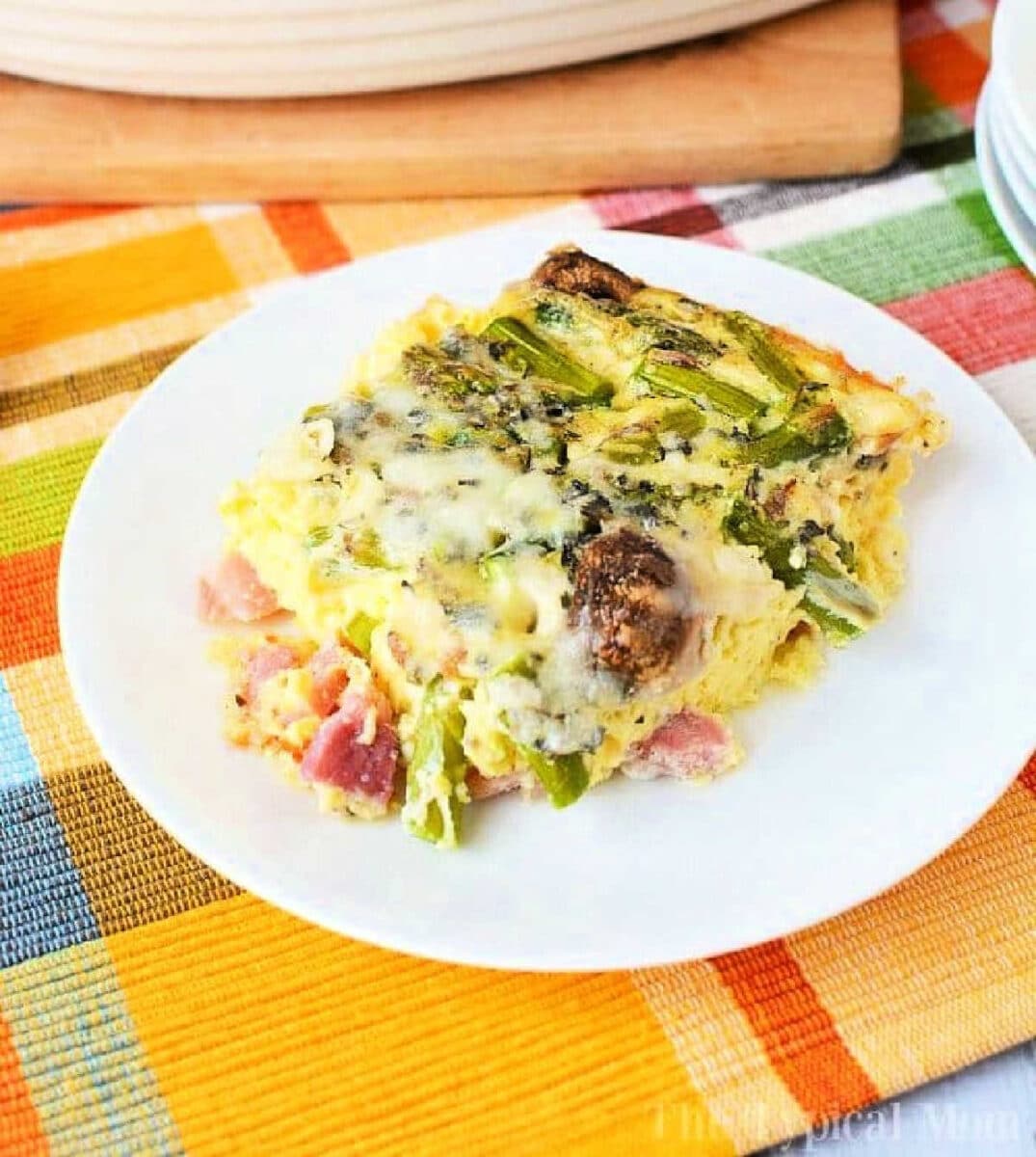 Asparagus Casserole Recipe Egg Asparagus Casserole Bake