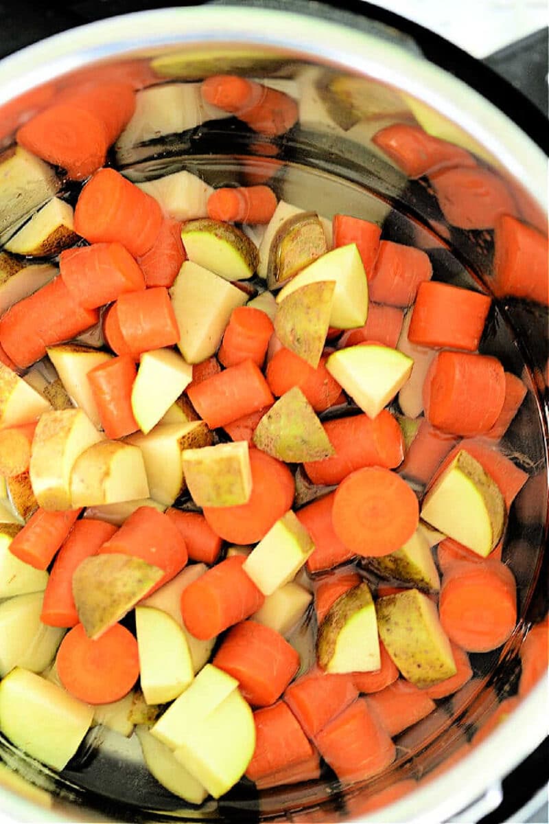 Instant Pot Potatoes and Carrots Ninja Foodi Potatoes and Carrots