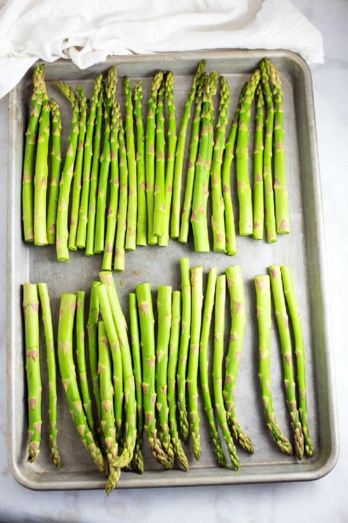 sheet pan asparagus