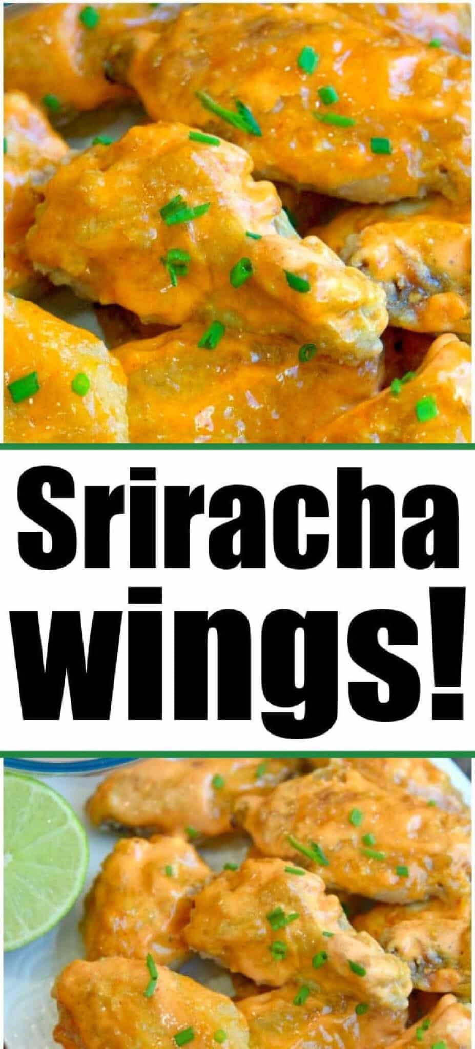How to Make Sriracha Chicken Wings in Oven or Air Fryer