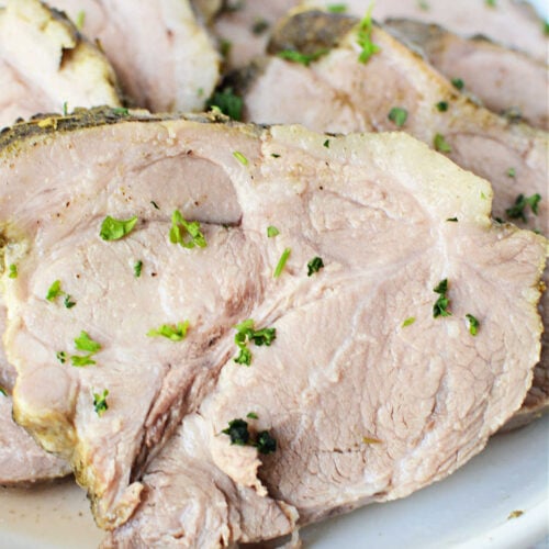 3 Ingredient Pork Roast Slow Cooker Crockpot Pork Butt Recipe