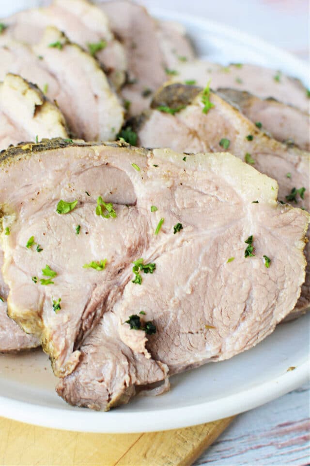 3 Ingredient Pork Roast Slow Cooker - Crockpot Pork Butt Recipe