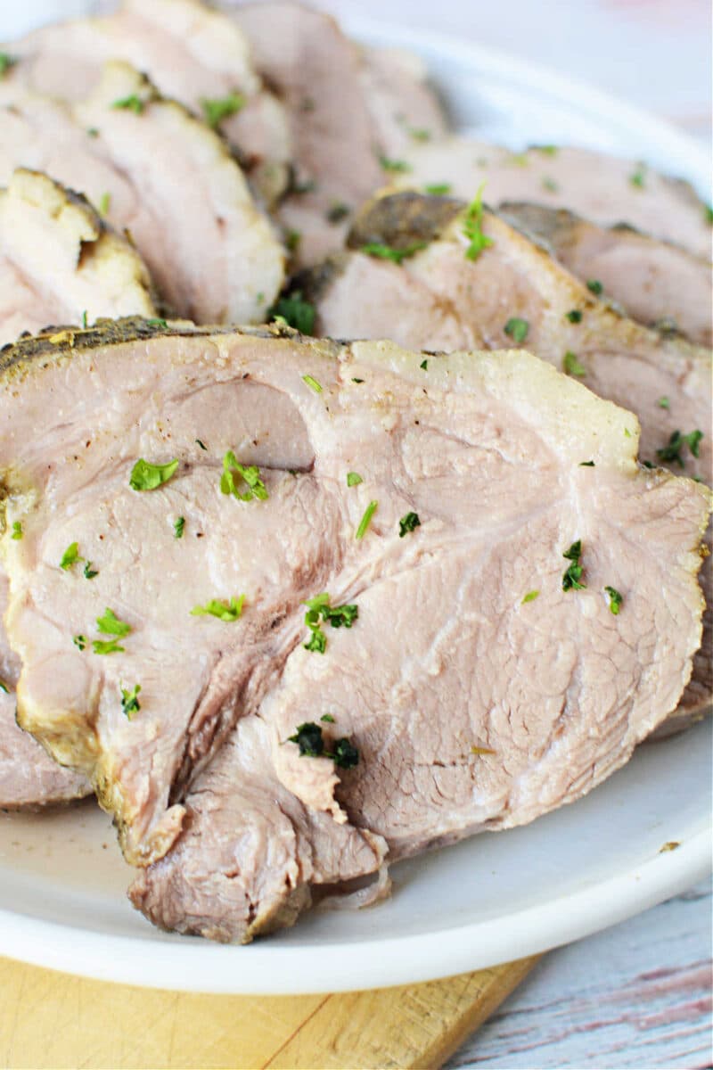 3 Ingredient Pork Roast Slow Cooker Crockpot Pork Butt Recipe