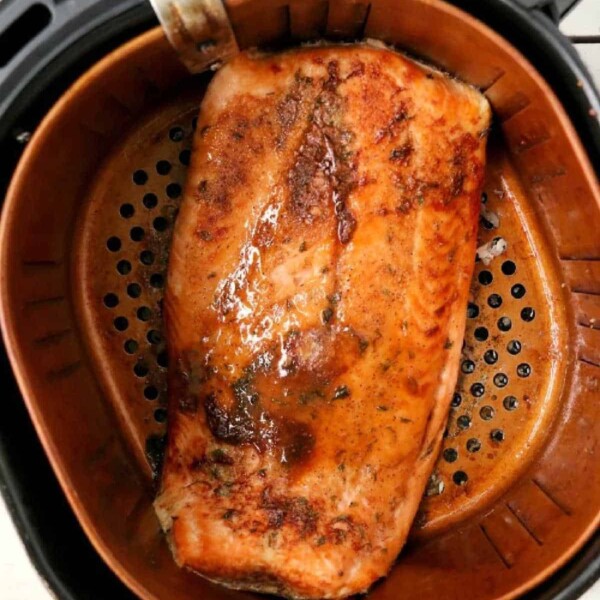 Air Fryer salmon dry rub