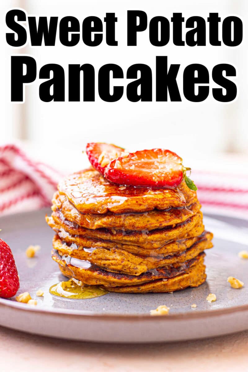 Sweet Potato Pancake Recipe with Pancake Mix or Homemade