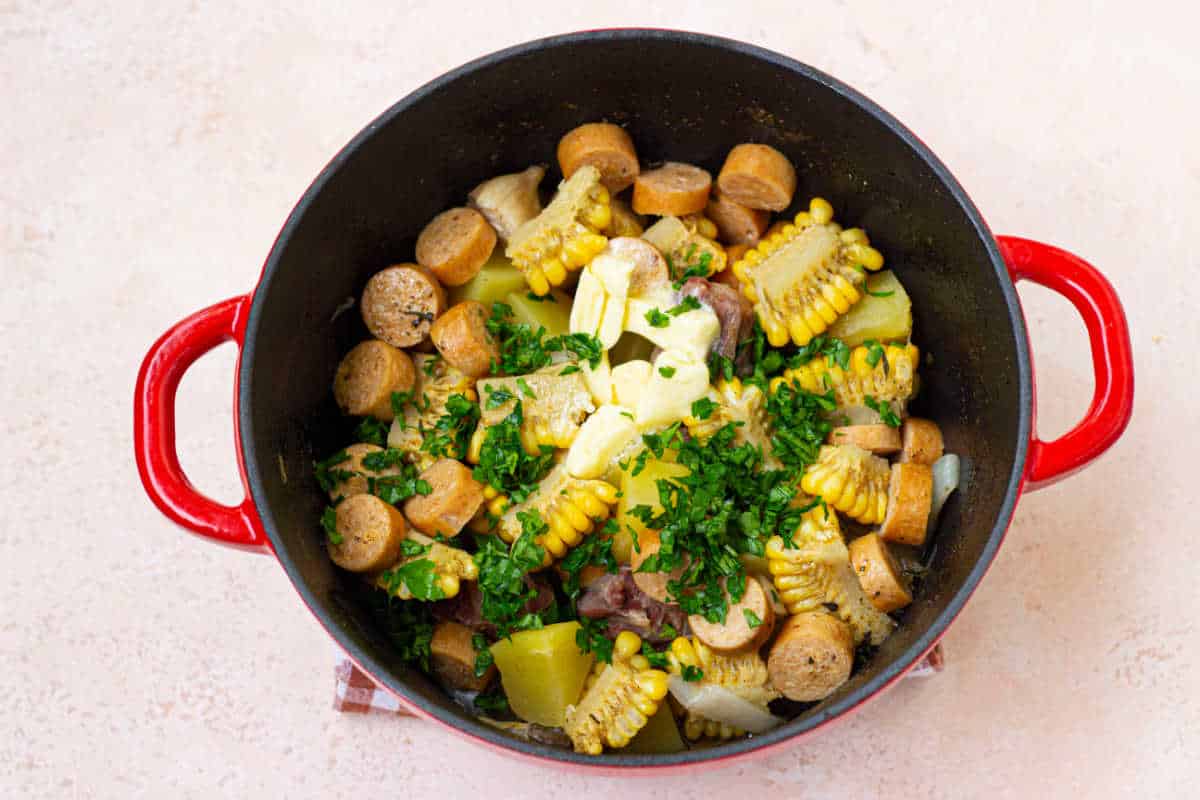 Oxtail Boil Recipe Dutch Oven Oxtail and Vegetables