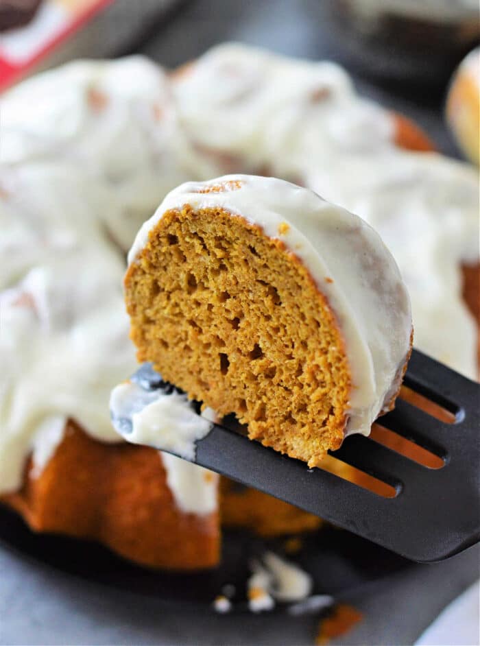 Cake Mix Pumpkin Bundt Cake