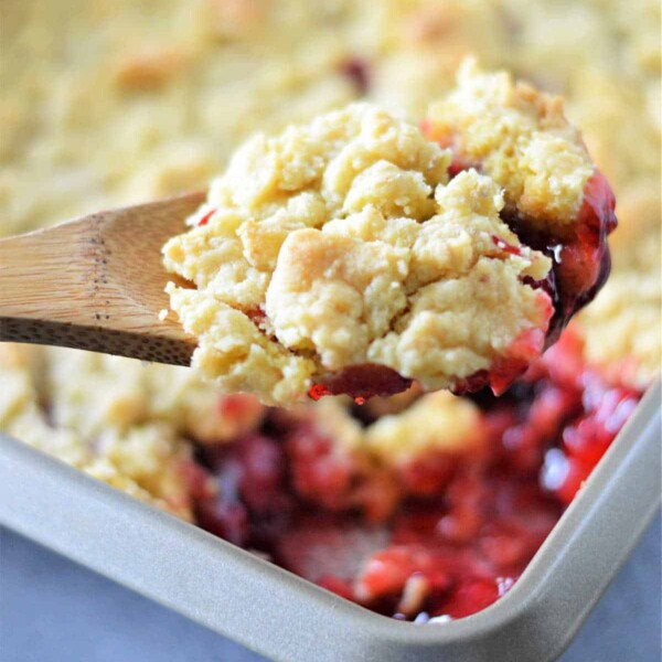 Cherry Cobbler with Cake Mix