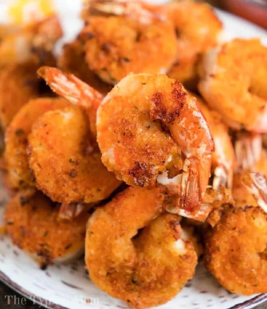 Crispy Air Fryer Fried Shrimp - Easy Ninja Foodi Fried Shrimp