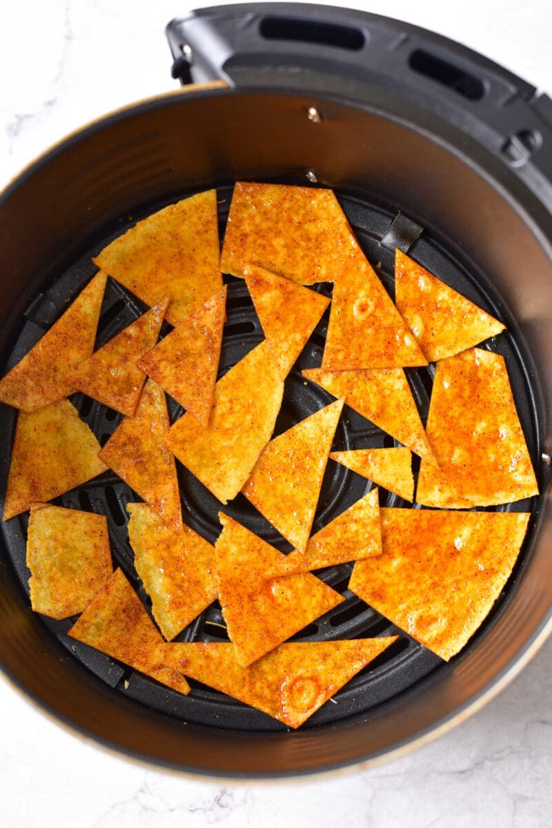 How to Make Tortilla Chips in Air Fryer Ninja Foodi Tortilla Chips