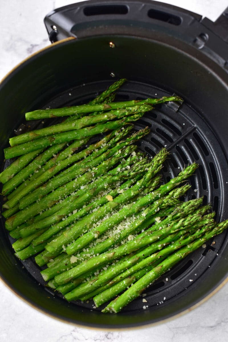 Parmesan Ninja Foodi Asparagus Air Fryer