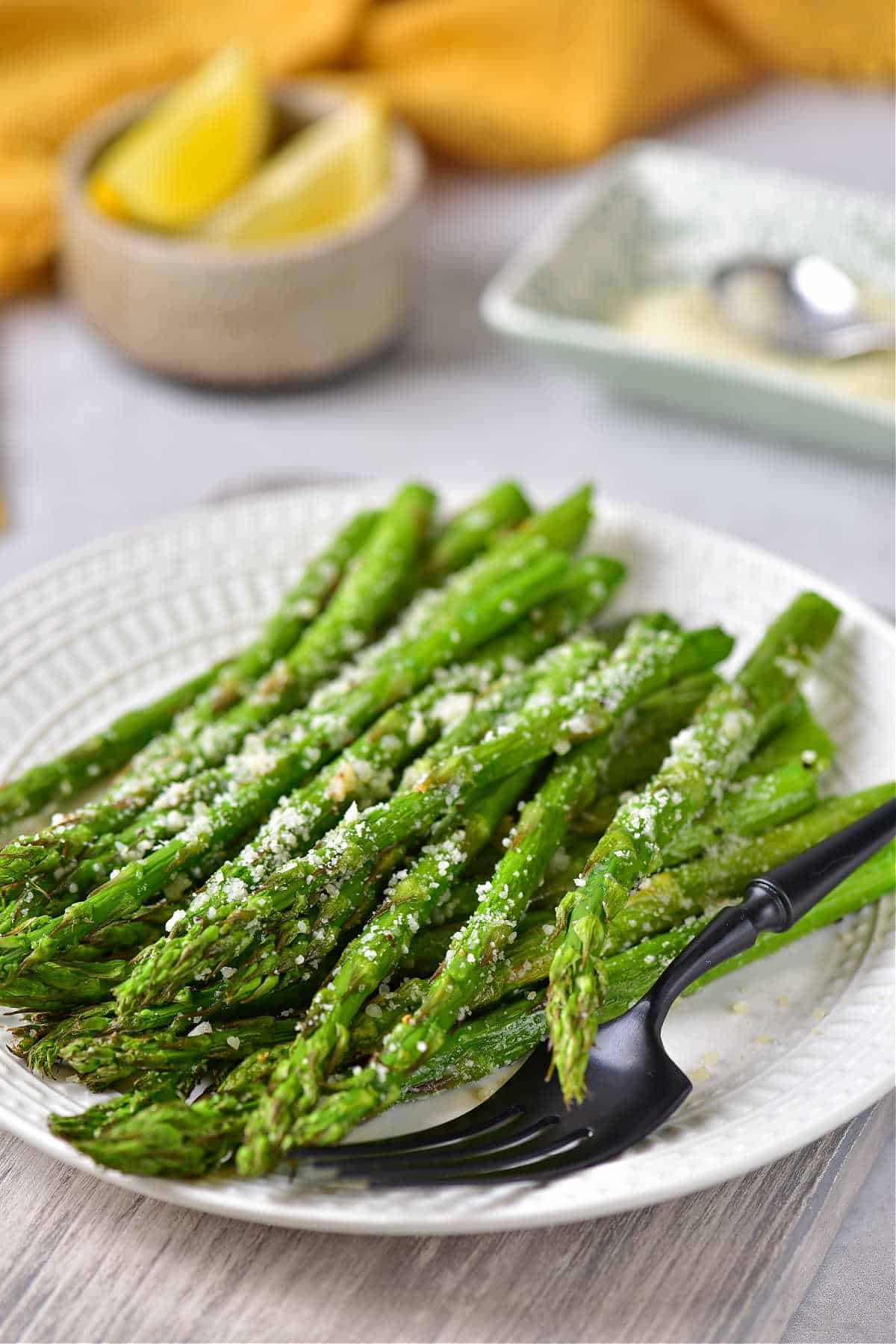 Parmesan Ninja Foodi Asparagus Air Fryer