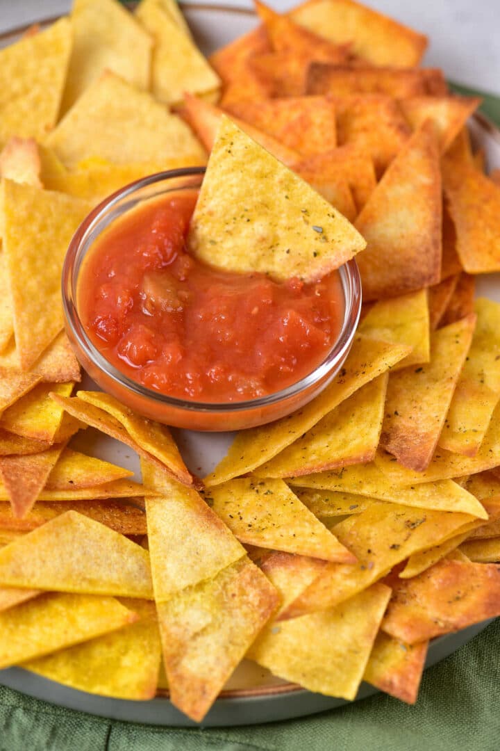 How to Make Tortilla Chips in Air Fryer Ninja Foodi Tortilla Chips