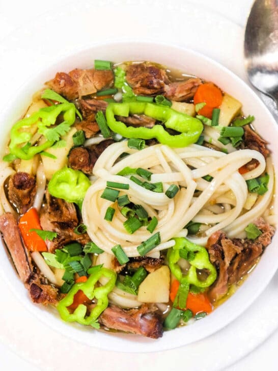 How to Make Pho Broth - Homemade Beef Pho Broth Recipe