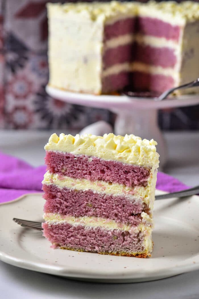 Purple Velvet Birthday Cake - CakeCentral.com