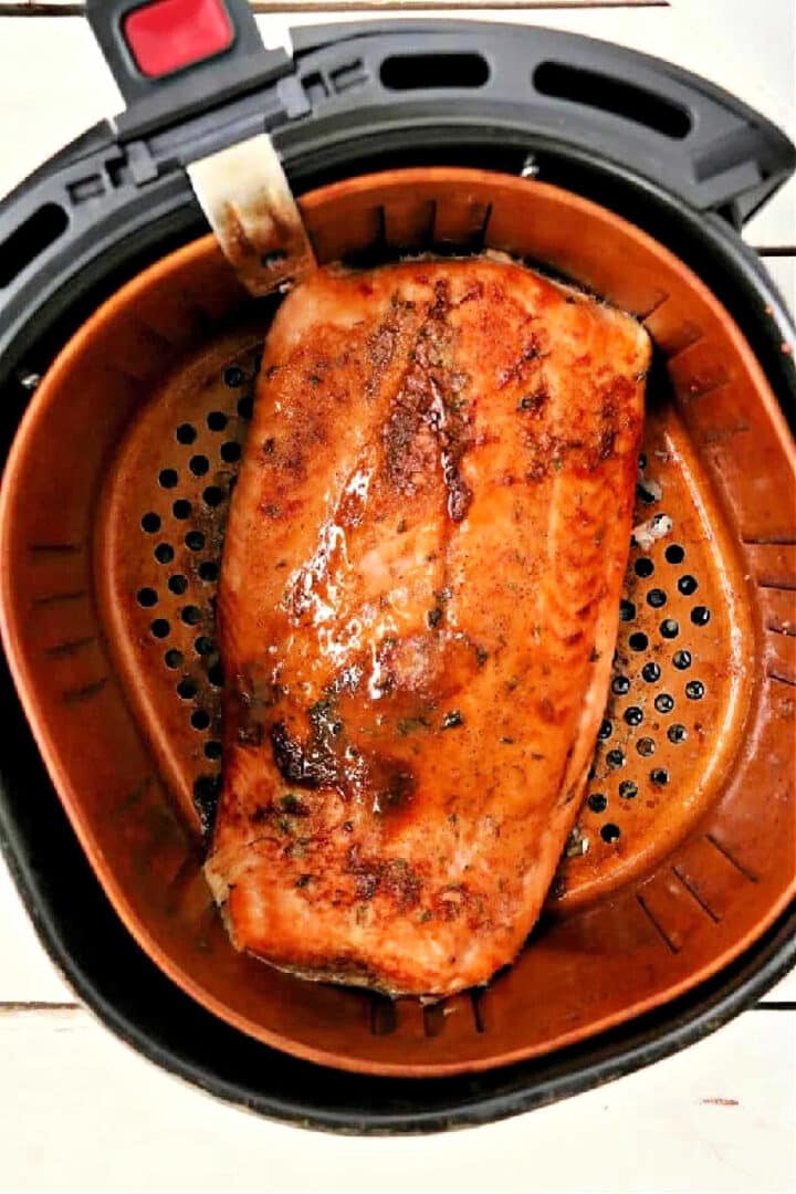 Air Fryer Salmon with Dry Rub - Ninja Foodi Salmon Recipe