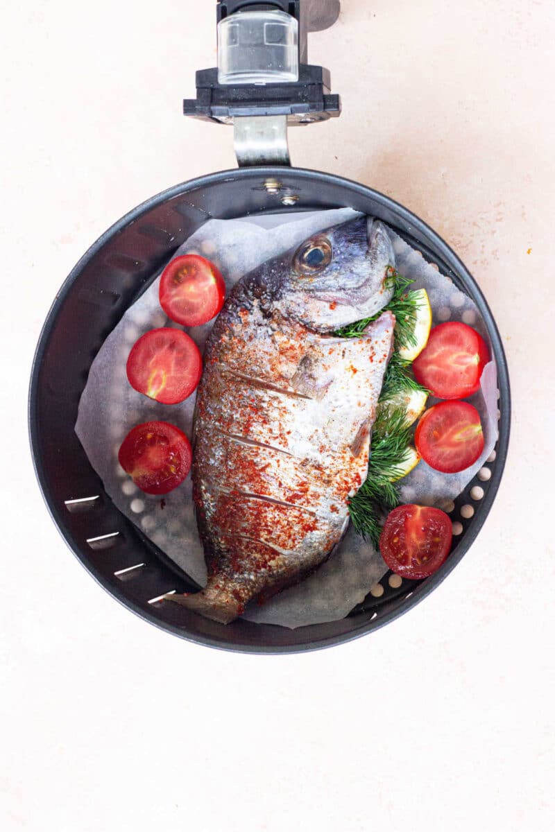 Air Fryer Whole Fish Recipe (No Breading)
