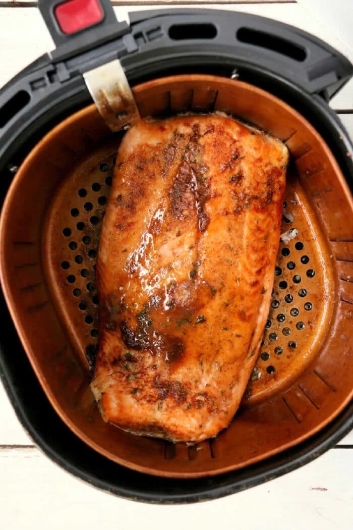 Air Fryer Salmon with Dry Rub - Ninja Foodi Salmon Recipe